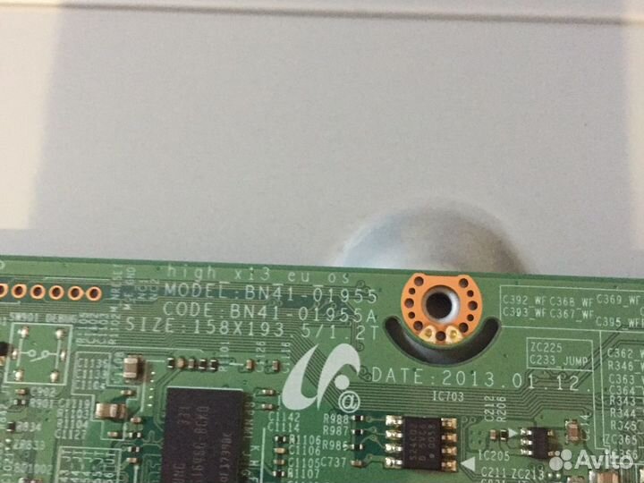 Запчасти для ЖК тв samsung UE32F5020 и UE32F5000