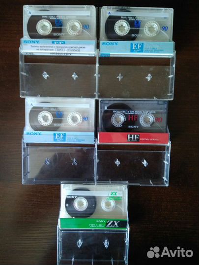 Аудиокассеты basf,sony,tdk