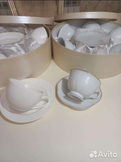 Чашка с блюдцем