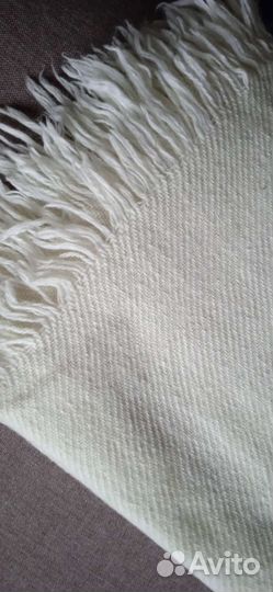 Плед шерсть новый