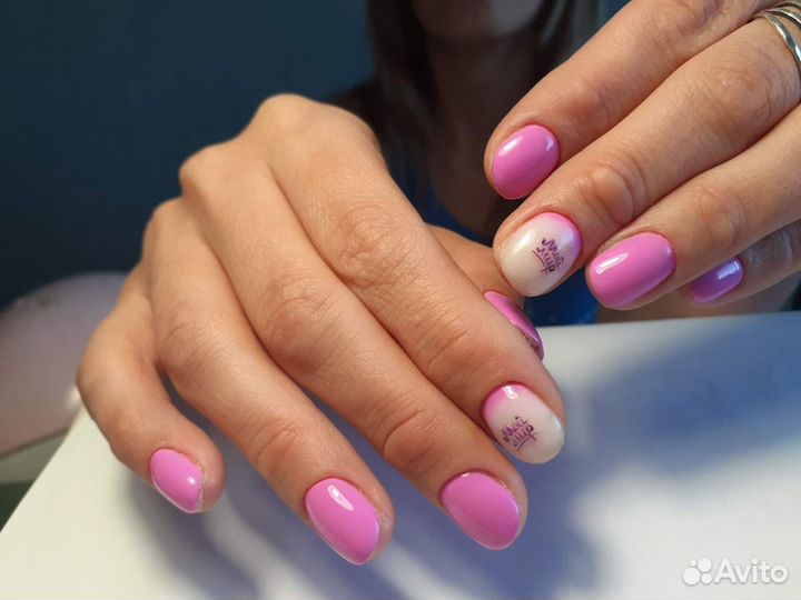 Маникюр+укрепление(ремонт) + покрытие гель лаком