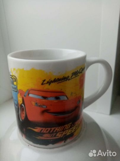 Тачки. Детская посуда с любимыми героями