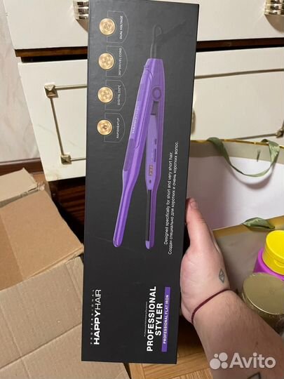 Утюжок для челки и коротких волос Happy Hair