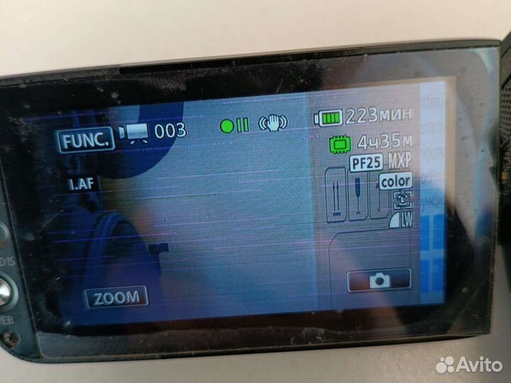 Видеокамера canon legria