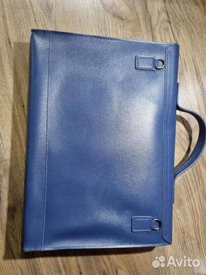 Сумка для ноутбука синяя