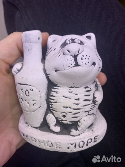 Кот статуэтка керамика