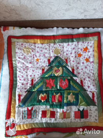 Лоскутное панно печворк 