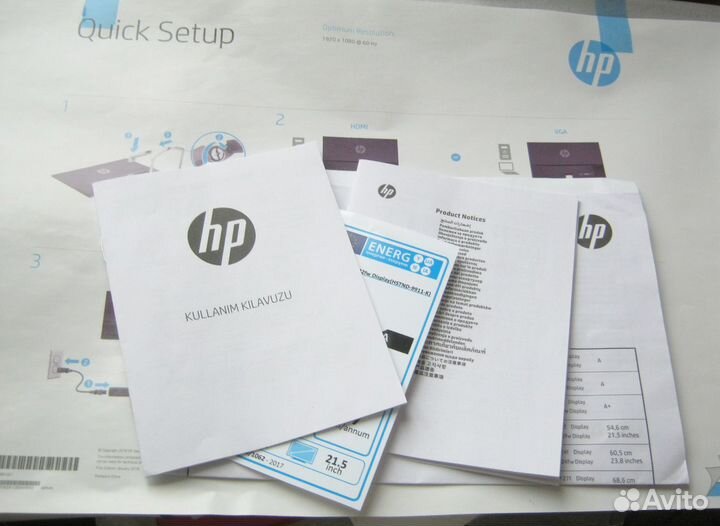 Монитор HP 21.5