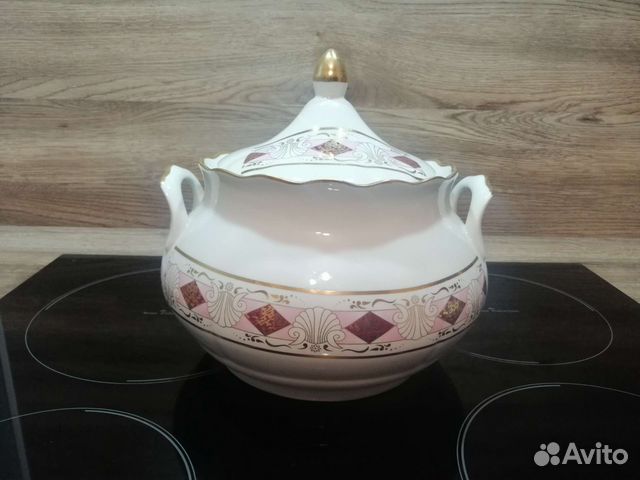 Супница кастрюля фарфор