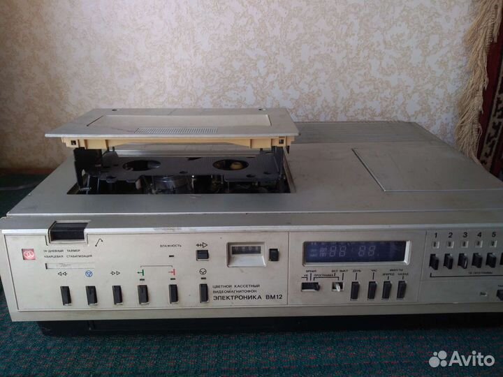 Видеомагнитофон электроника вм 12