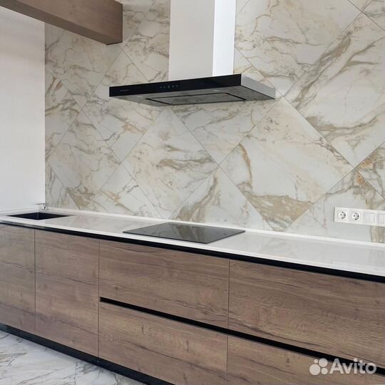 Столешница из искусственного камня акрил и кварц