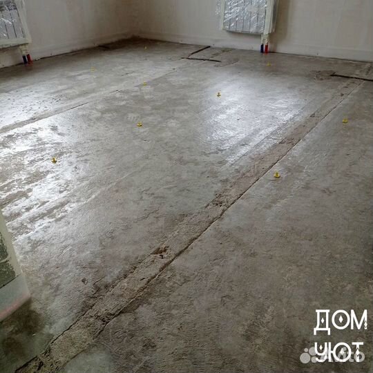 Наливной пол, стяжка пола