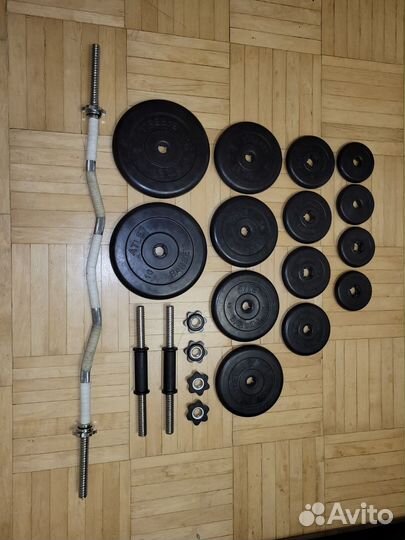 Штанга блины гриф гантели