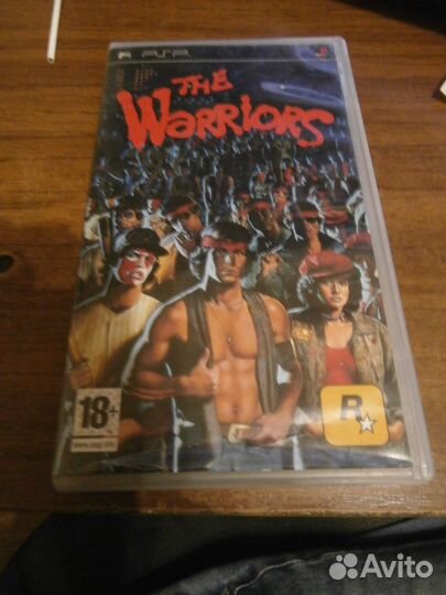 Редкий диски UMD the Warriors для PSP