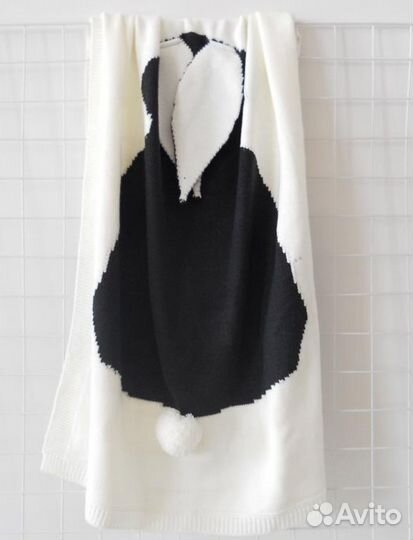 Плед детский вязаный