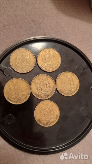 Монеты republic of namibia 1s 6шт цена договорная