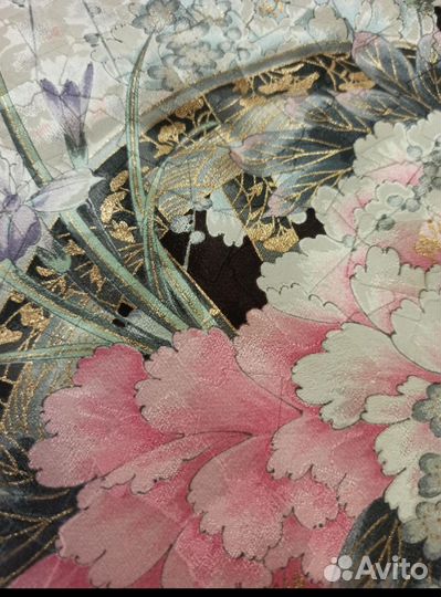 Винтажное японское кимоно