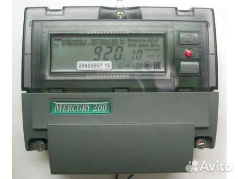 Счетчик электрический однофазный Меркурий