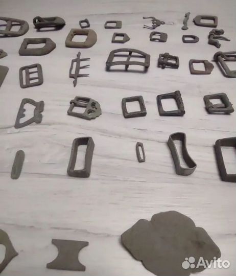 Старинные пряжки и накладки