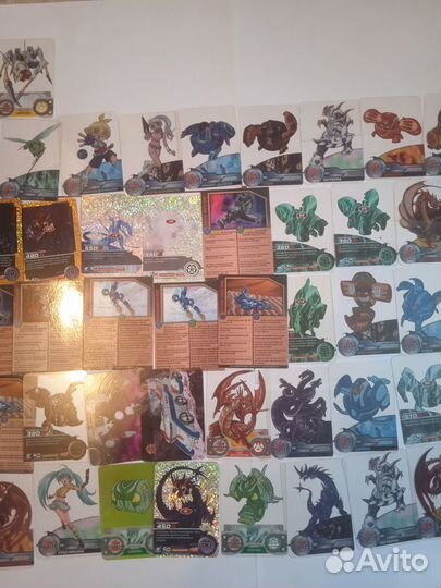 Карточки от бакуганов