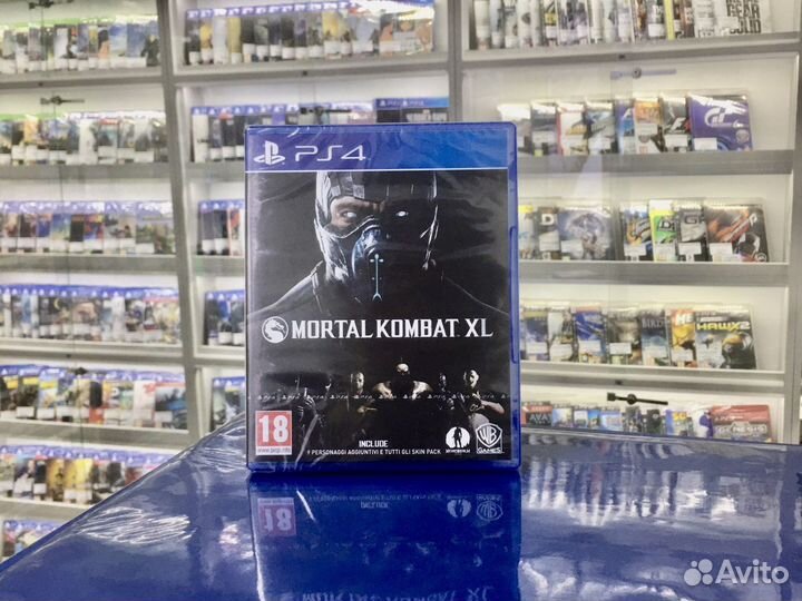 Диск для ps4 Mortal Kombat XL