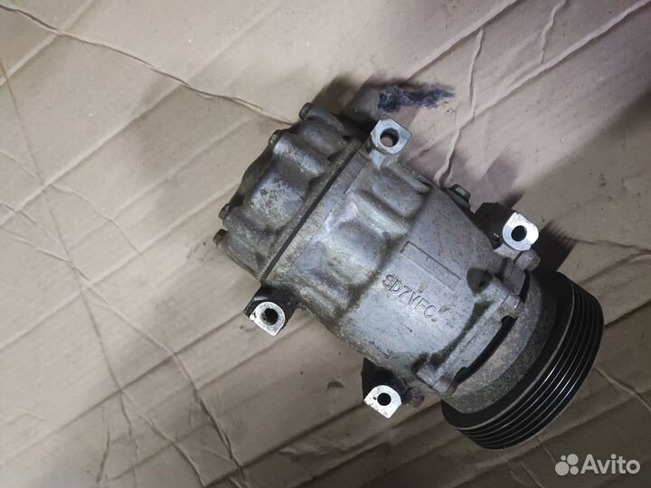 Компрессор кондиционера renault duster logan largu