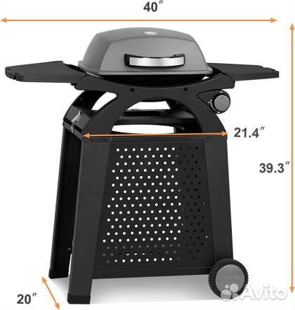 Стол подставка тумба стацион. для газового гриля