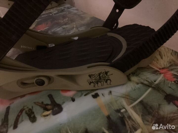 Крепления для сноуборда burton cobra shark m