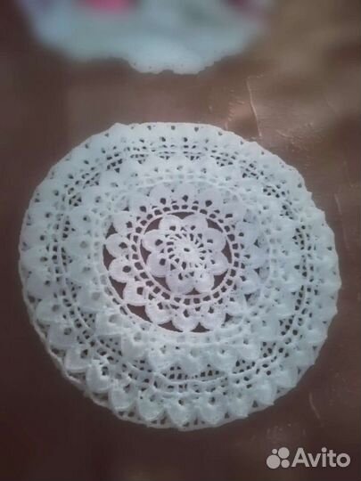 Летний Берет женский вязаный