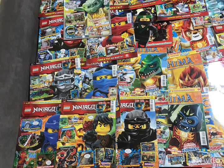 Журналы lego ninjago
