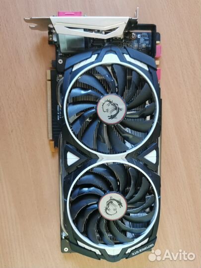 Видеокарта gtx 1080 ti 11 gb MSI Armor