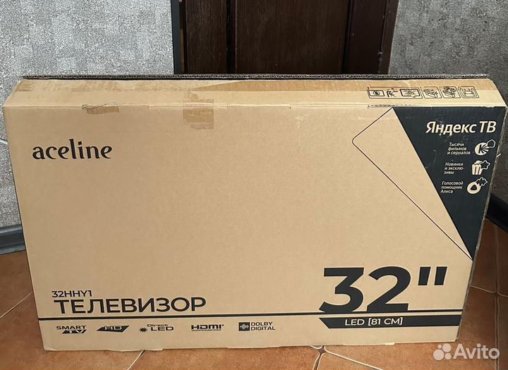 Телевизор SMART tv Aceline 32 новый