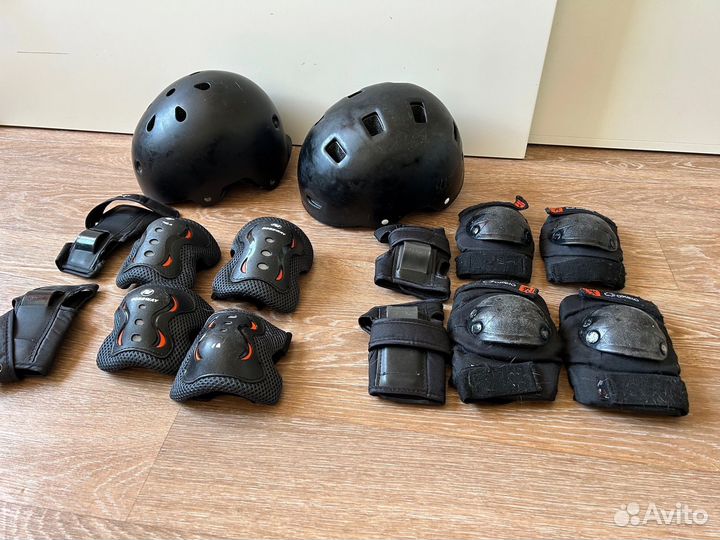 Комплект защиты для роликов и велосипеда