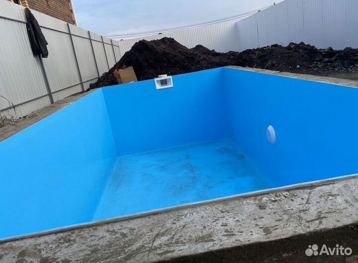 Чаша из полипропилена 8м*3м*1,5м