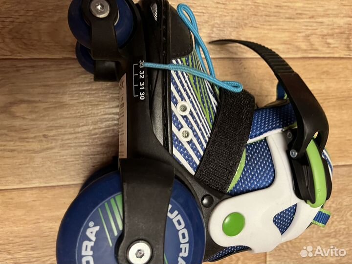 Раздвижные ролики-квады MY first quad BOY