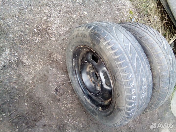 Колёса на Ваз 175/70R13 Кама Евро-129 2шт 4*98