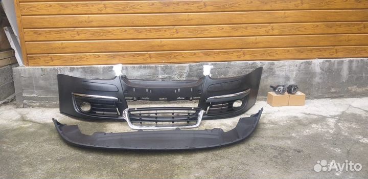 Бампер передний volkswagen jetta 5