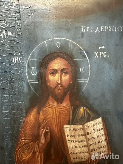 Икона большая храмовая Пантелеймон