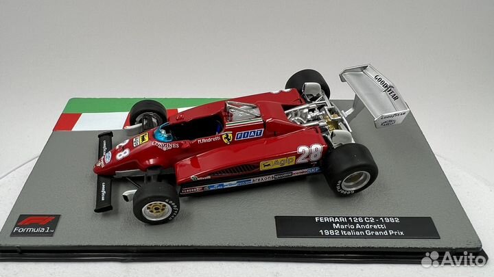 Mario Andretti №28 Ferrari 126 C2 - 1982