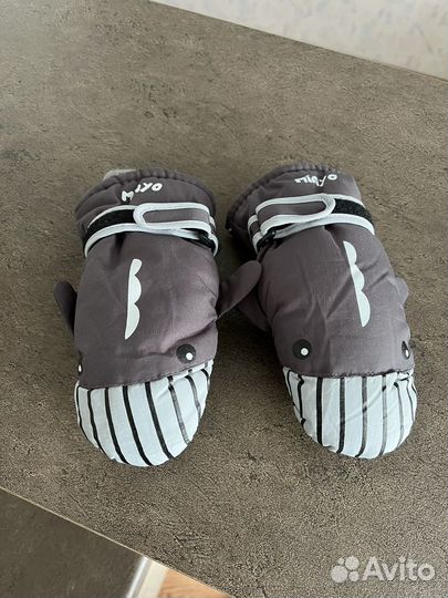 Новые варежки зимние утепленные