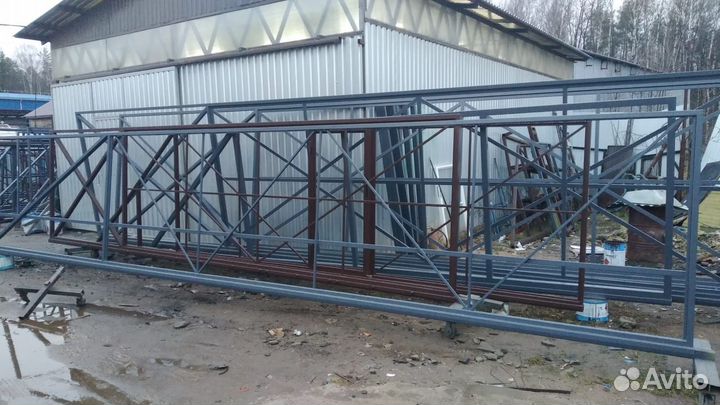 Каркасы для откатных ворот