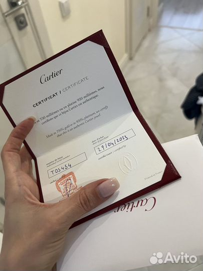 Cartier кольцо гвоздь