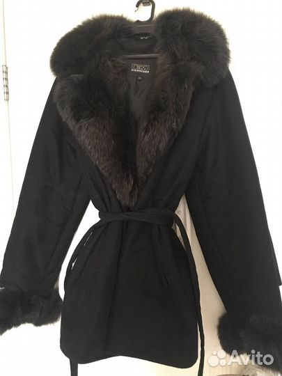 Пальто с мехом