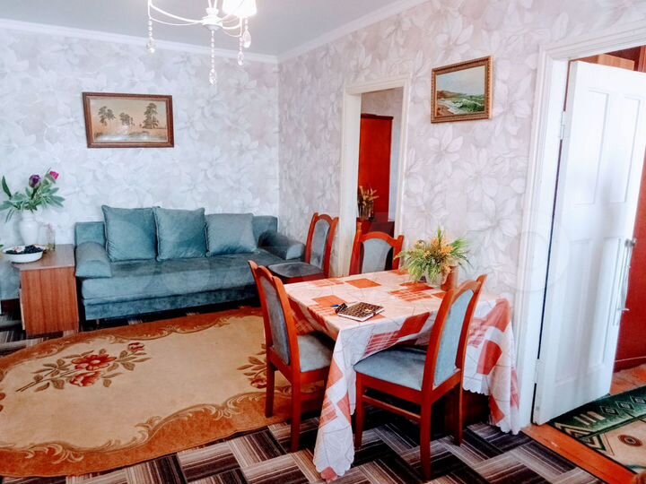 3-к. квартира, 55 м², 2/2 эт.