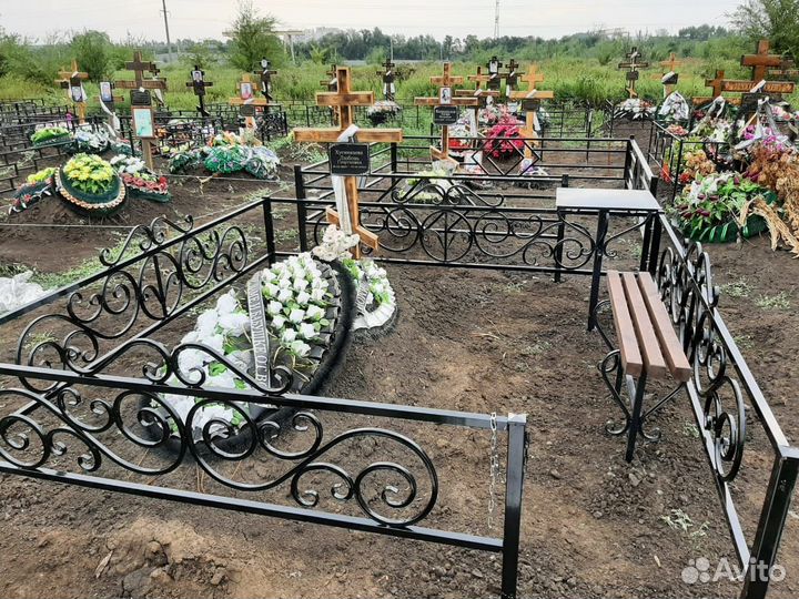 Оградки на кладбище / ритуальные оградки