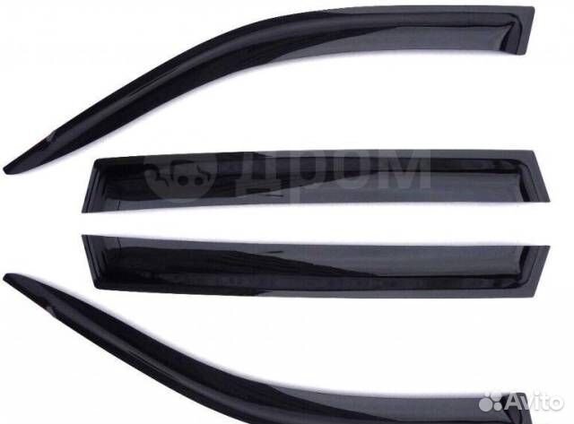 Ветровики (комплект) Toyota Corolla E170/ E180 201