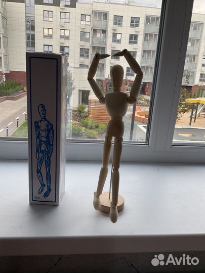 Деревянные человечк 30 см