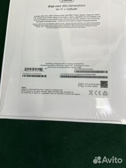 iPad Mini 6 256Gb Cellular