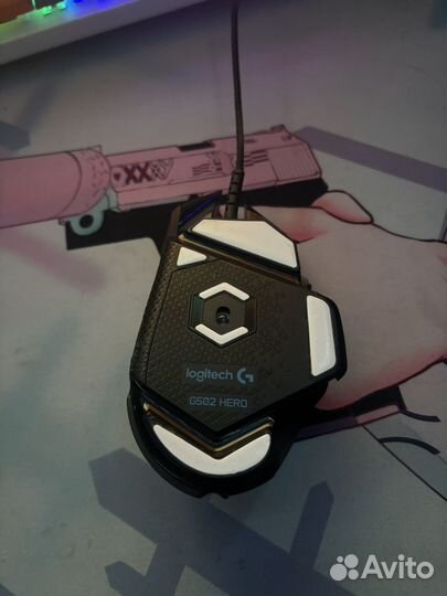 Игровая мышка logitech g502 hero