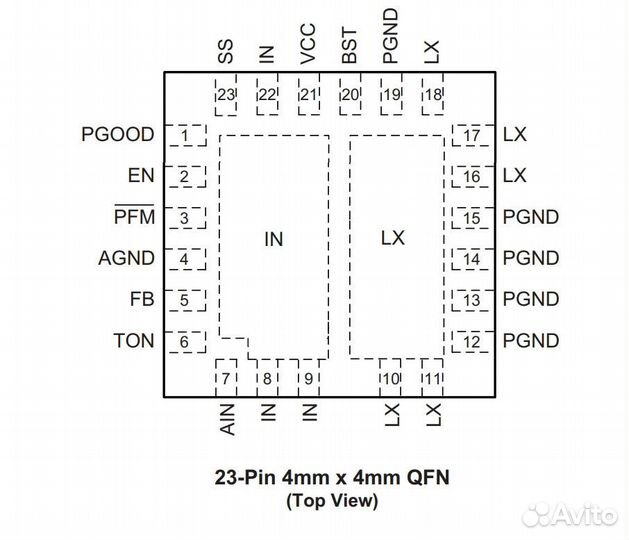 Микросхема AOZ1236QI-01 Z1236012